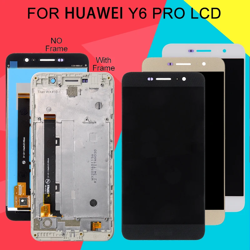 ЖК дисплей Catteny Y6 Pro для Huawei Honor 4C сенсорная панель дигитайзер в сборе запасные