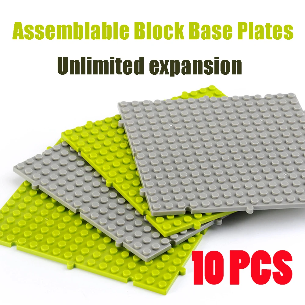 10 шт. сборные строительные блоки опорные плиты соединяемые точки Классическая
