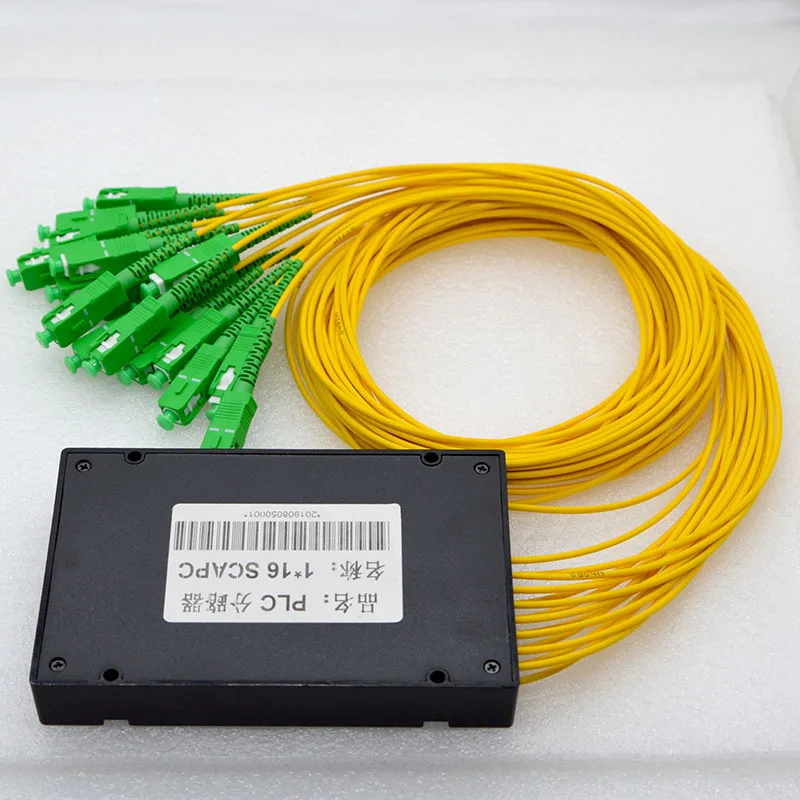 1 шт. Новый SC/APC Pull Cone оптоволоконный сплиттер 1*16 PLC Box 1260 ~ 1650nm G657A1 специальный