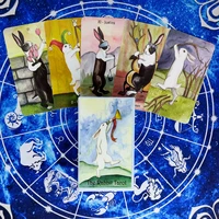 new the rabbit tarot cards guidance divination deck entertainment parties board game support drop shipping 78pcsbox