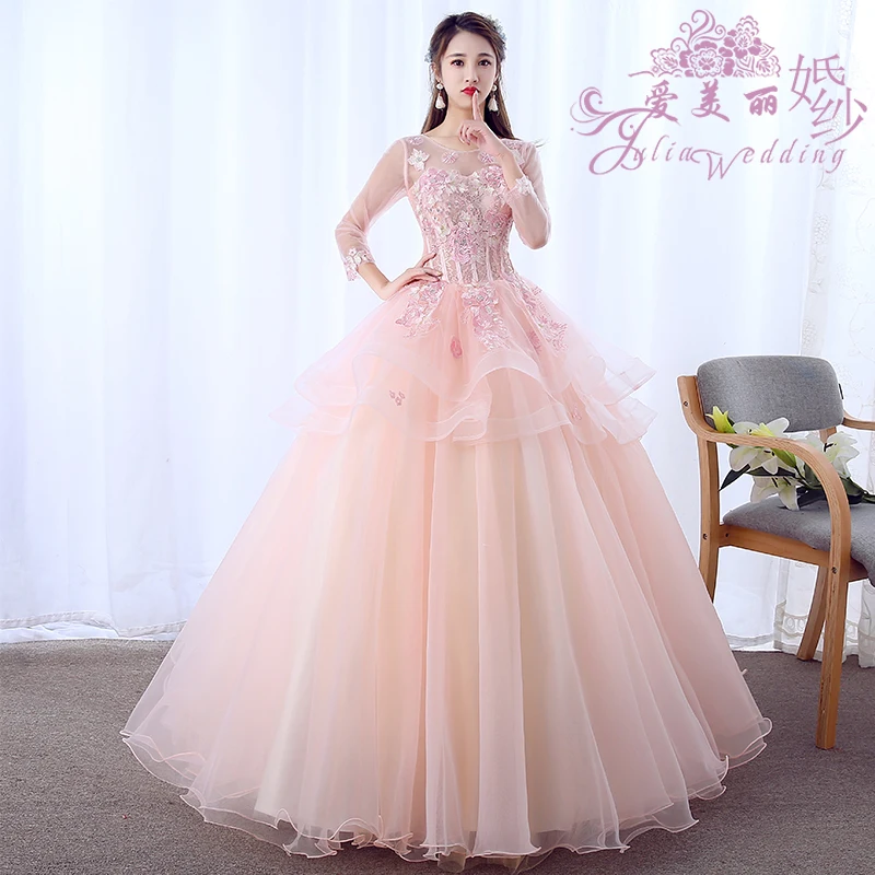 Женское бальное платье 16 милых платьев с аппликацией из бисера Quinceanera