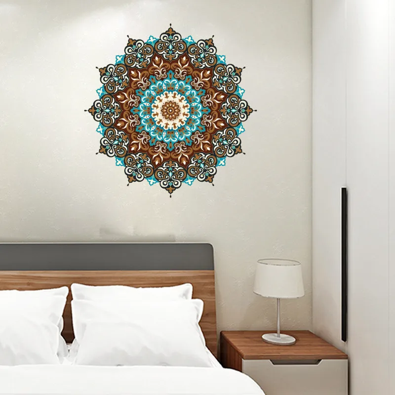 Мандала настенные Стикеры для медитации йоги искусство на стену гостиная в стиле