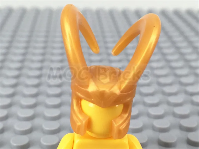 10 шт./лот кубики Moc фигурки шлем головные уборы аксессуары для DIY фигурка часть строительные блоки игрушки для детей куклы - Цвет: 2006A
