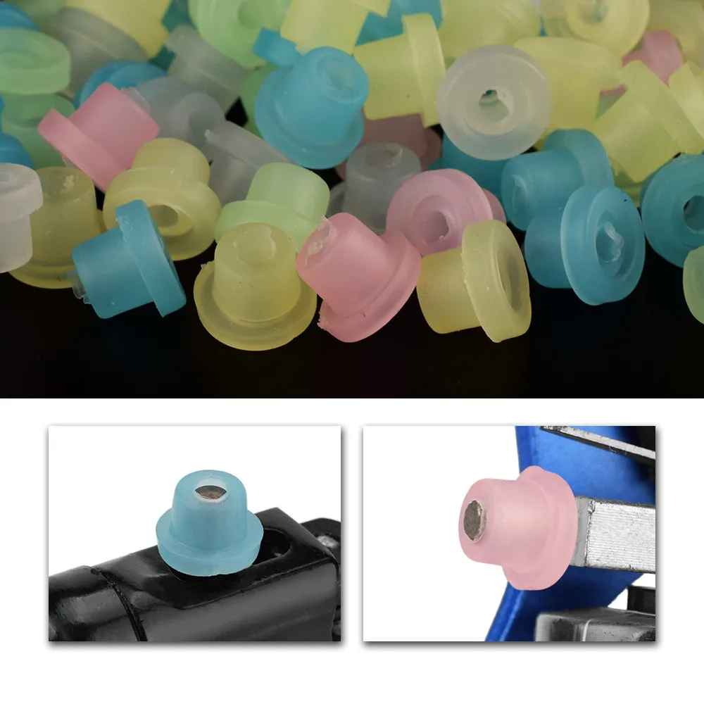 100 шт. силиконовые прочные резиновые прокладки для тату машинки|Аксессуары