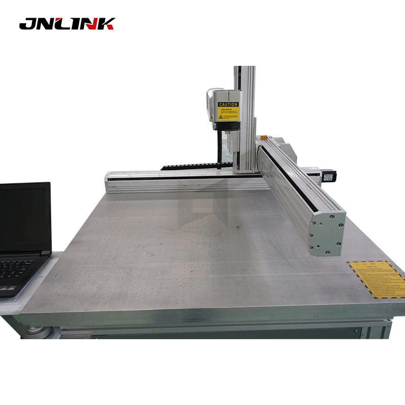 JNLINK Sliding rail big work size metal engraving fiber laser marking machine | Инструменты