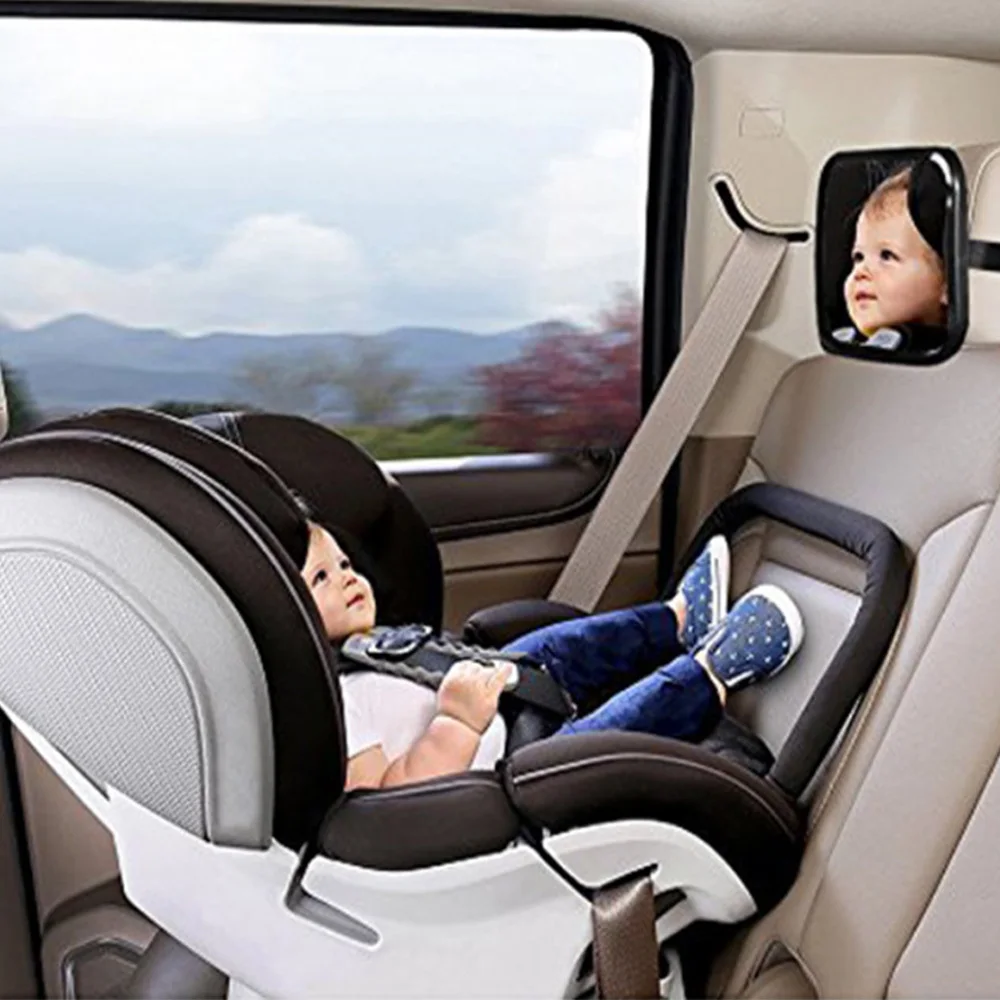 Car Adjustable Wide Rear Seat View Mirror for Baby/Child Safety Monitor Headrest High Quality Interior Styli | Автомобили и