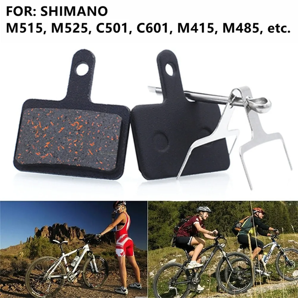 

Bicycle E-Scooter Metal+Resin Sintered Disc Brake Pads For SHIMAN0/M355/M515 Etc Cycling Bike Disc Brake Pad Parts