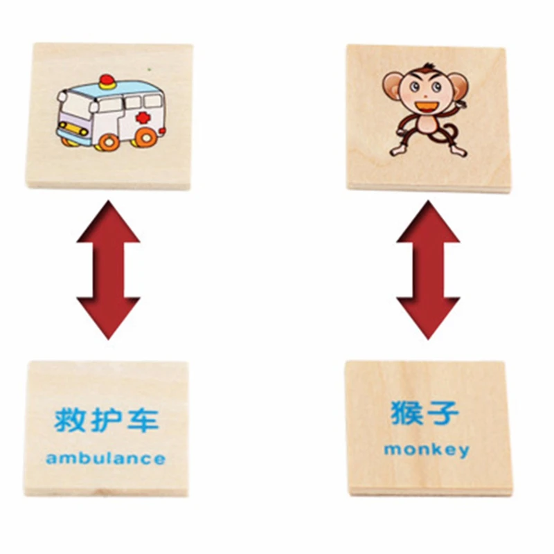 

Montessori Early Educational Puzzles Toys Children Intelligence Learning Puzzle Wooden Creature 3D Kids Sorting Math Puzzle