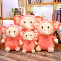 new arrival cute elephant plush toy for baby kids playmate soft stuffed animal elephant doll plush toy gifts for kids birthday