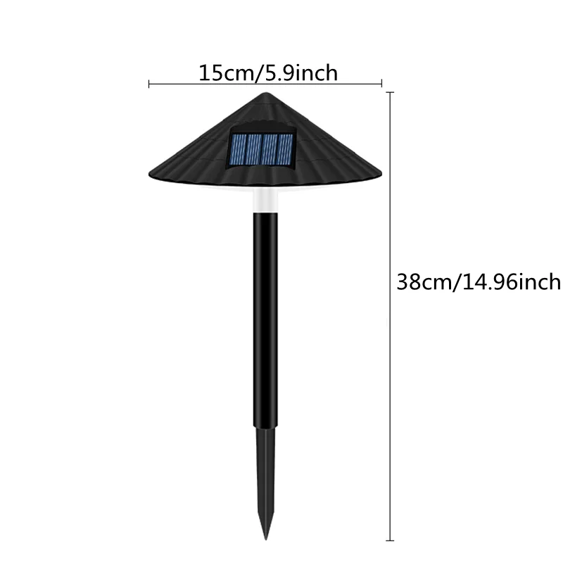 

LED Solar Mini Umbrella Garden Light Outdoor Solar Light ABS Waterproof Solar Lawn Light Yard Lawn Decoration LED Lamp