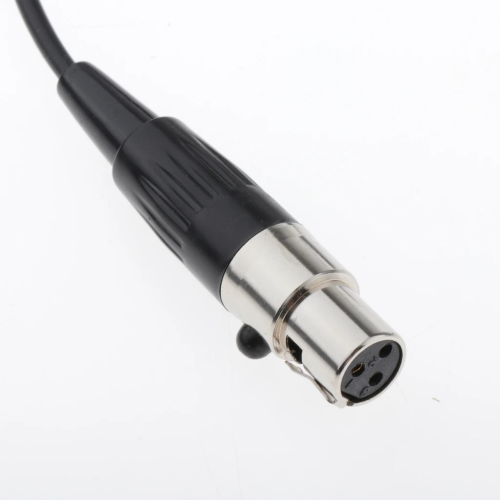 

Electret Headband Microphone With Cardioid Polar Pattern, 3 Pin, Black