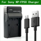 LANFULANG NP-FP50 NP FP50 Micro USB Charger для Sony DCR-DVD705 DCR-HC20 DCR-HC21 DCR-HC22 DCR-HC23 DCR-HC24 DCR-HC30S DCR-HC32