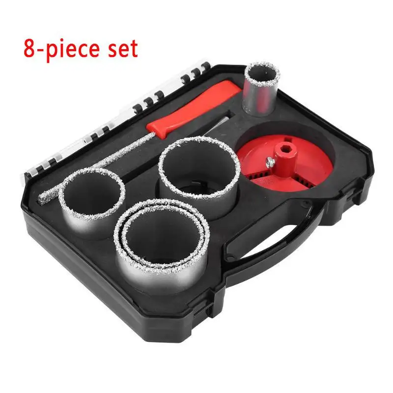 8 шт./компл. кольцевая пила Комплект Твердосплавный Наконечник YG8 бит пустотелого