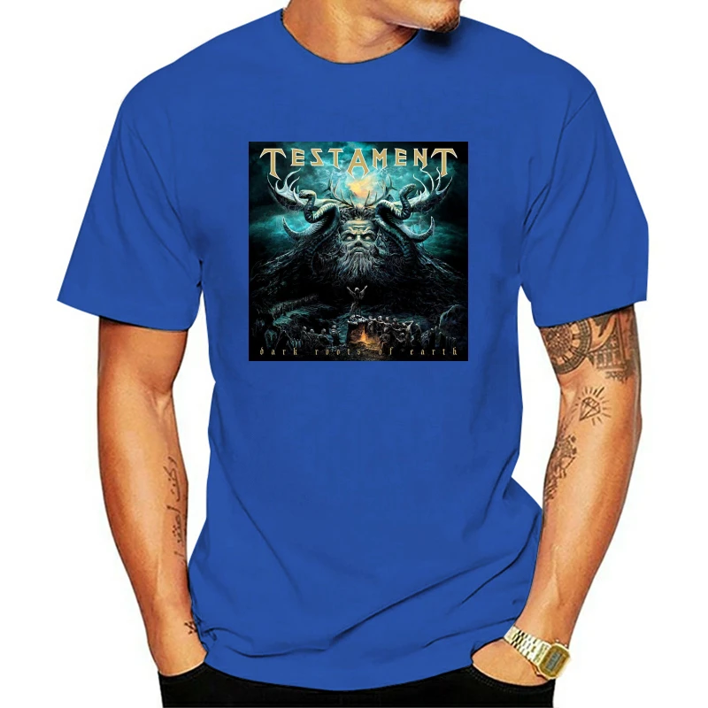 

Zombie Panda Testament Speed Metal Dark Roots Of Earth Album 100% Cotton New T Shirt