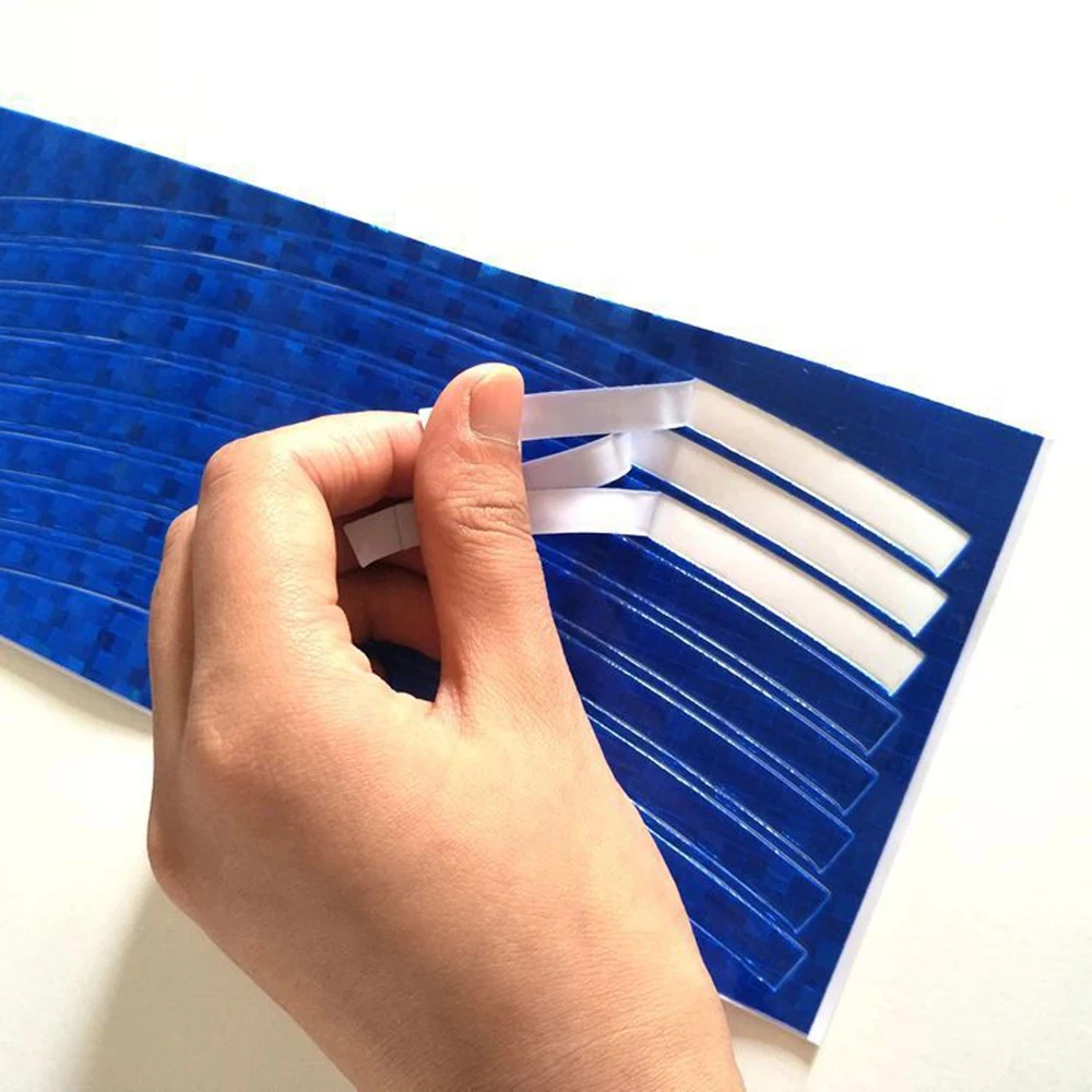 Светоотражающая наклейка на велосипед s полоска флуоресцентная лента для горных