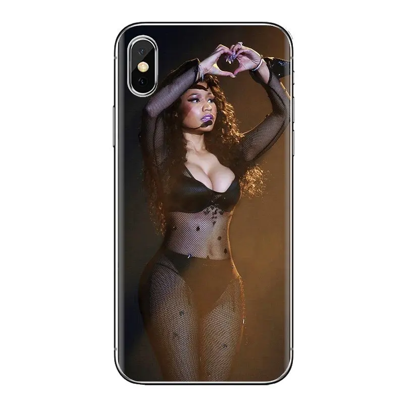 For Samsung Galaxy S2 S3 S4 S5 MINI S6 S7 edge S8 S9 Plus Note 2 3 4 5 8 Coque Fundas Nicki Minaj Young Money Girl Soft Bag Case |