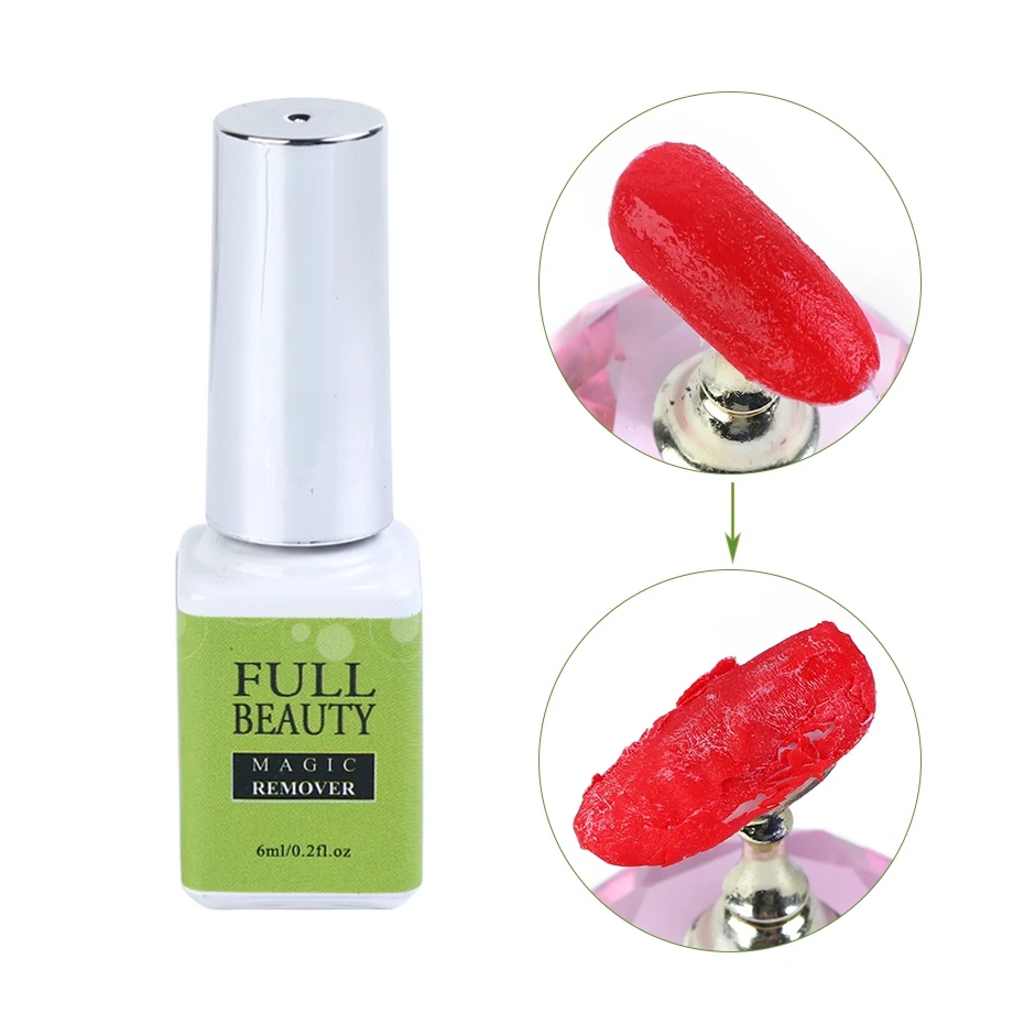 6ml magic remover 15 мл Лак для ногтей, волшебное средство для удаления разрыва, впитывающий гель, жидкий липкий слой, очиститель, обезжириватель для ногтей, безворсовые салфетки, инструменты для ногтей LY1038 - Цвет: 6ml magic remover