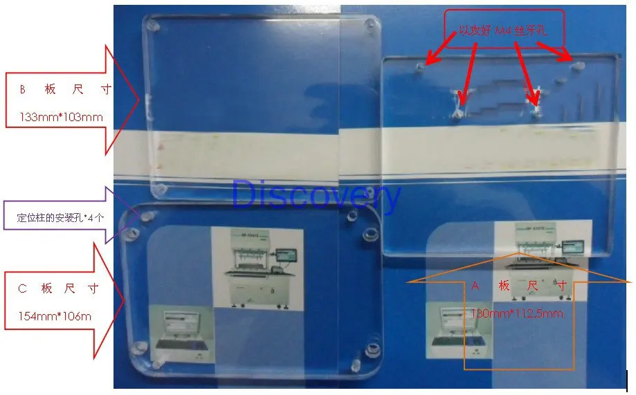PCB Universal Test Frame Universal Test Frame FC Empty Frame Embryo Frame Fixture Recording Download Fixture