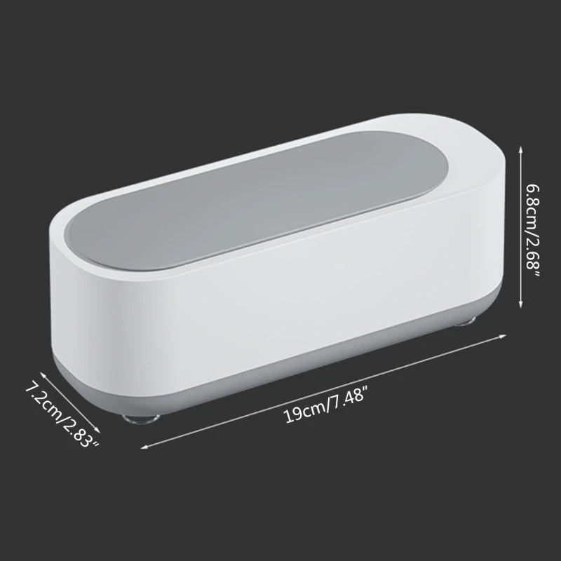 

CPDD Ultrasonic Cleaner Cleaning Bath Ultrasonic Washer Portable Machine Deep Decontamination for Jewelry Glasses Watch Home