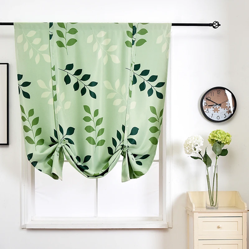 1 шт. Кухонная короткая занавеска для окна обработки окон для гостиной Римские двери затемняющие спальню.