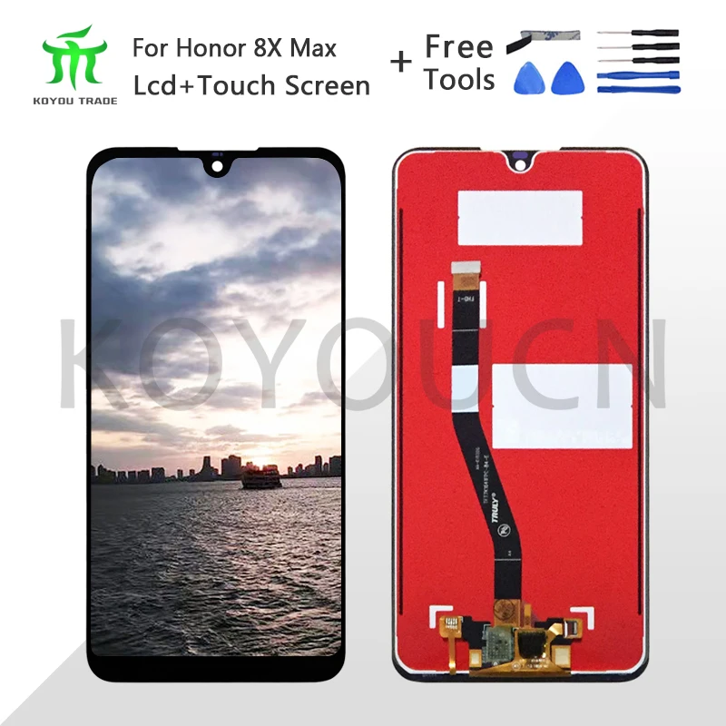 7 12 &quotдля Huawei Honor 8X Max ЖК дисплей + сенсорный дигитайзер в сборе для HUAWEI Glory запасная