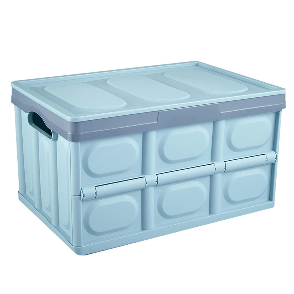 

30L Car Trunk Storage Organizer Waterproof Car Storage Box Container Travel Camping Sundry Trunk Box Auto Accessories