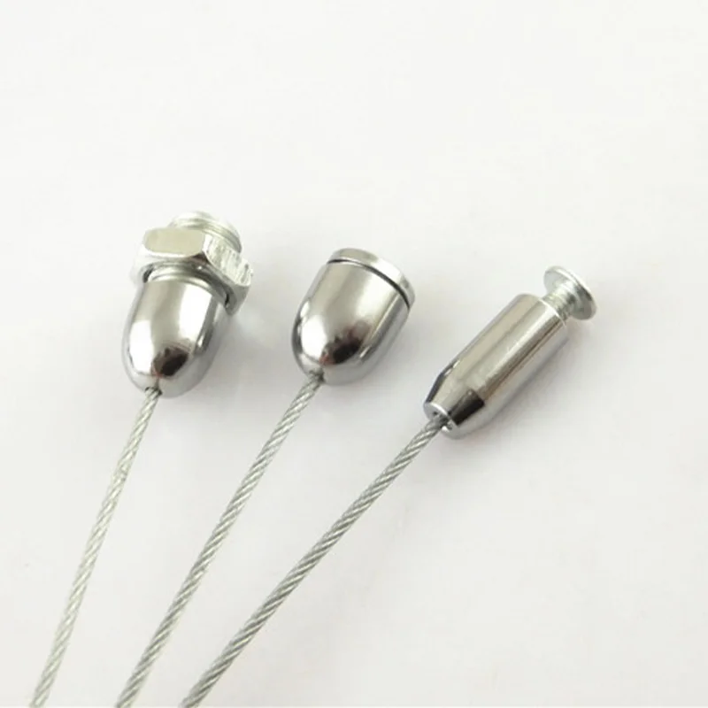 50 шт. стальной трос фиксатор фиксированный винт для стального троса регулируемая