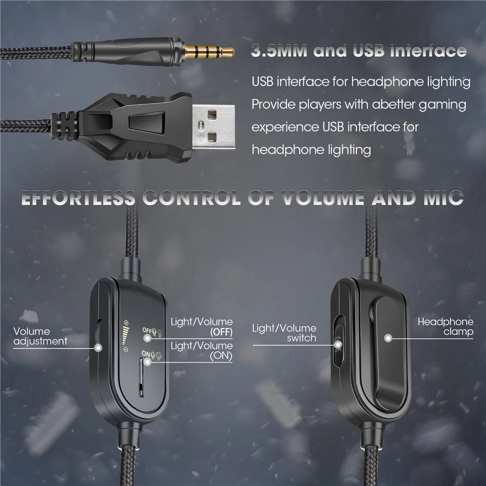 Новая камуфляжная компьютерная игровая гарнитура для ноутбука виртуальная