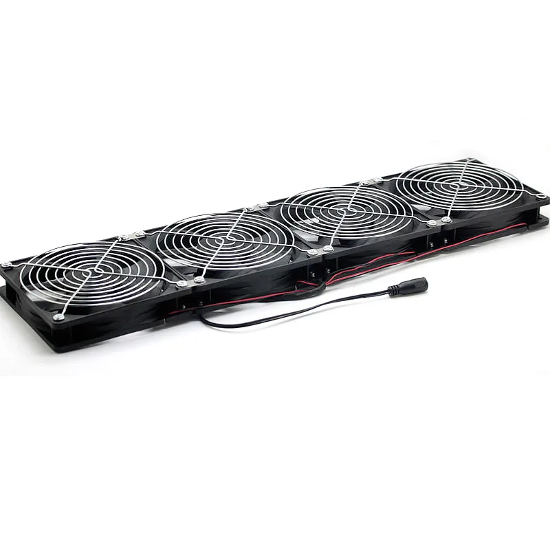 

Violent miner mining machine server workstation cooling fan high speed large air volume DC 12V 12cm 120mm