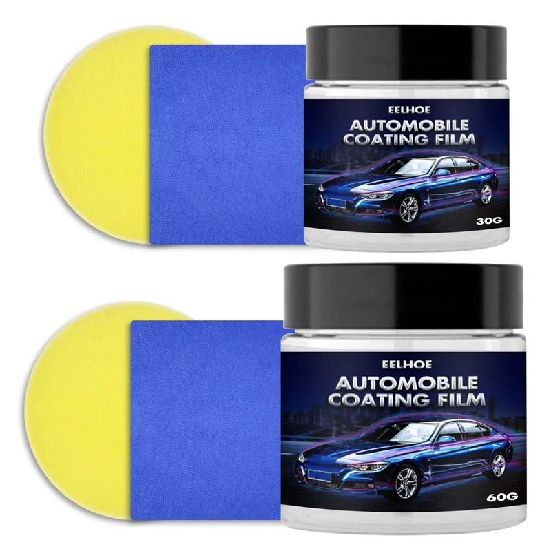 

Car Wax Maintenance Maintenance Scratches Coating Wax Sealing Glaze Plating Crystal Wax Car Supplies-30g/60g Set