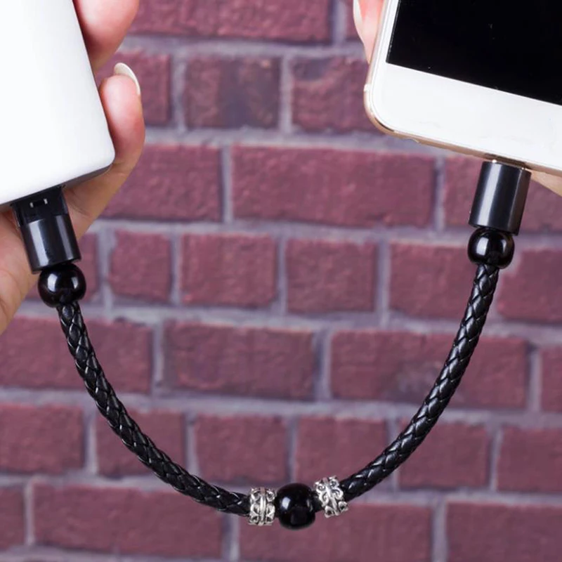 1 шт Android IOS USB кабель Type-C браслет зарядное устройство для зарядки синхронизации