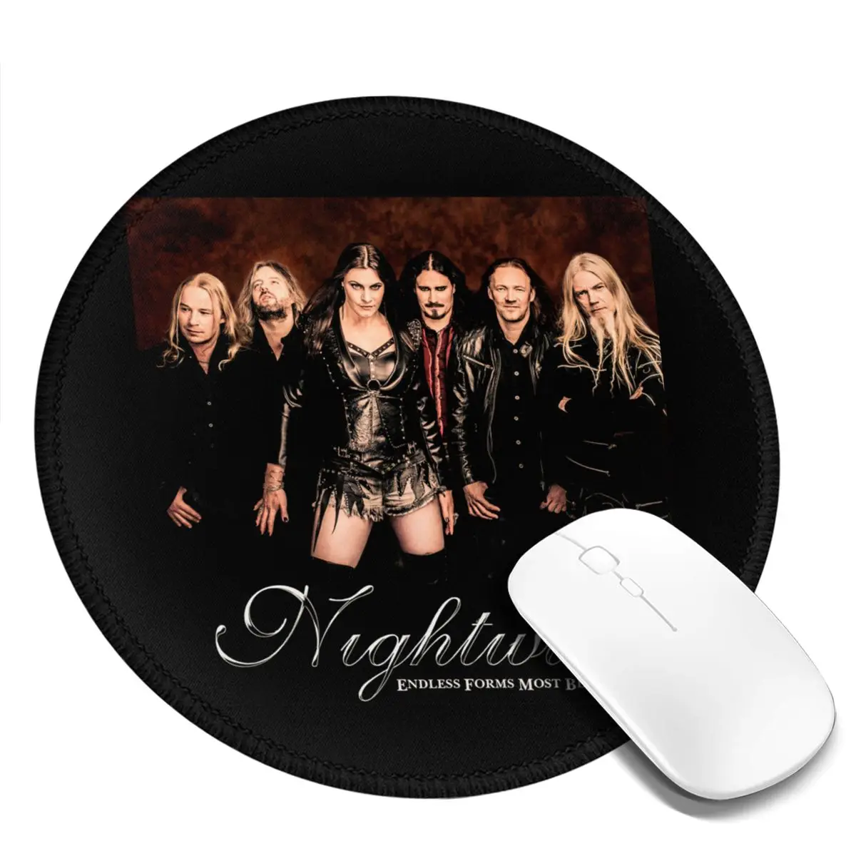 

Nightwish Mouse Pad Nightwish Endless Forms Most Beautiful Anti Fatigue High Quality Mousepad Print Table Rubber Cute Mouse Mat