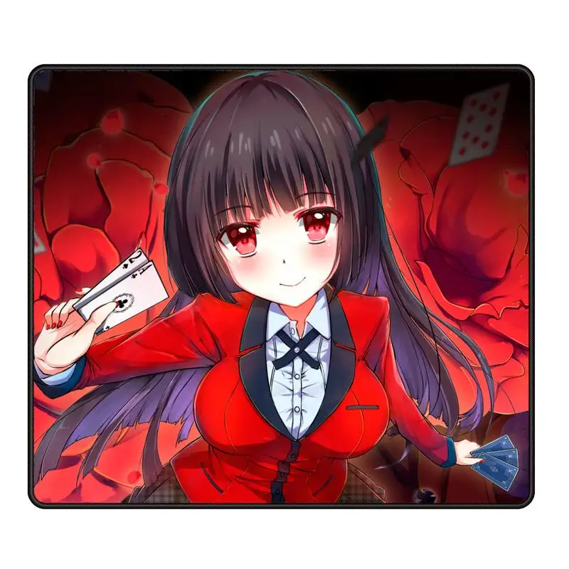 

Kakegurui Yumeko Large Mouse pad PC Computer mat Game Office Work Mouse Mat pad Non-slip Laptop Cushion mousepad