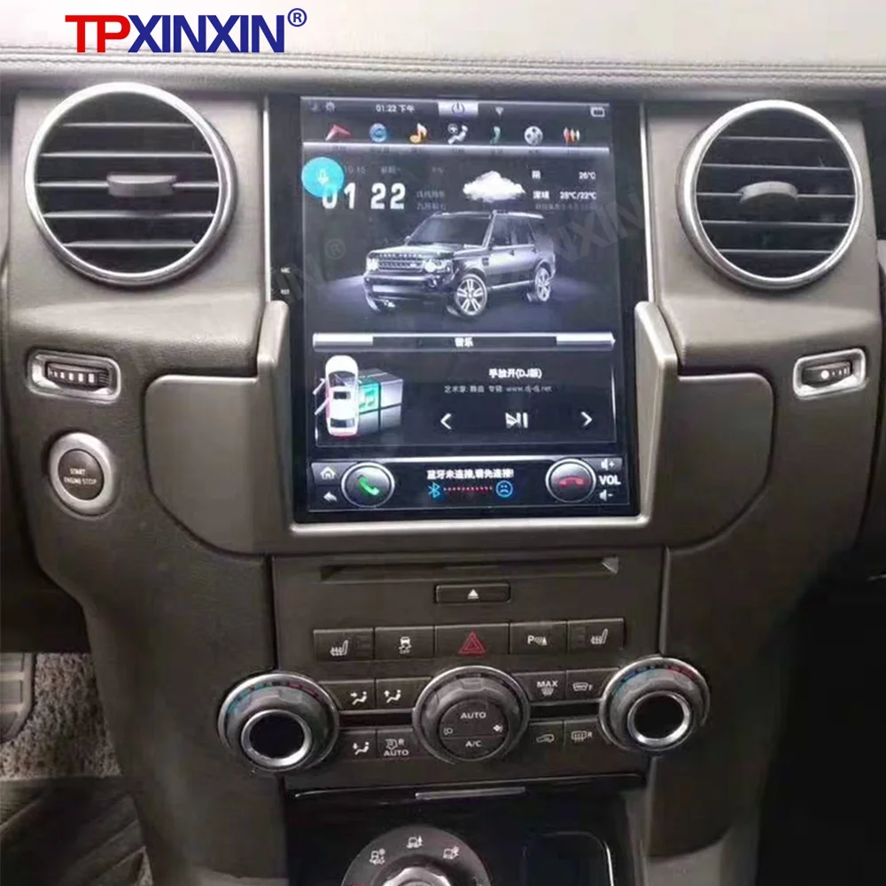 Автомагнитола для Land Rover Discovery 4 2009-2016 Android 9 64 ГБ магнитола мультимедийный плеер