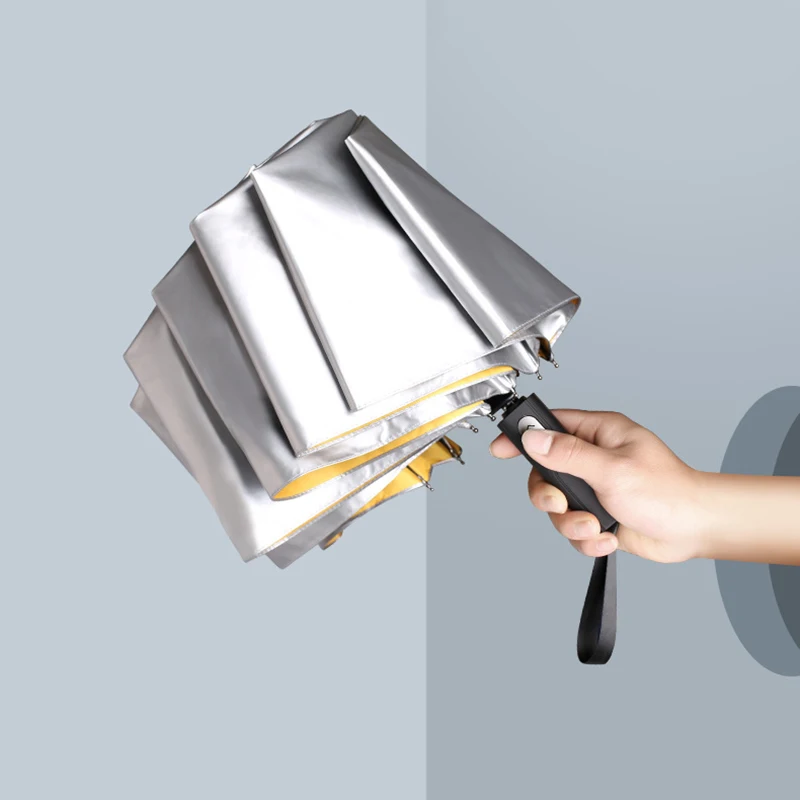 Зонт YADA женский ветрозащитный с рисунком кота кролика и сердца автоматический от