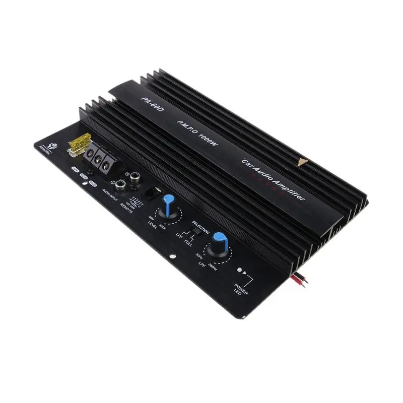 

PA-80D 12V 1000W Mono Car Power Amplifier Powerful Bass Subwoofers Amplifier Board