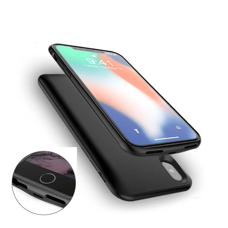 Чехол для аккумулятора 4000/5000/5500 мАч iphone 5 5S SE 6 6s 7 8 plus X XS MAX XR чехол зарядного