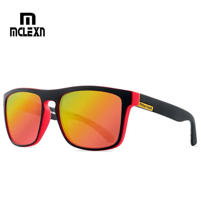 MCLEXN модные мужские поляризованные солнцезащитные очки для вождения мужчин HD