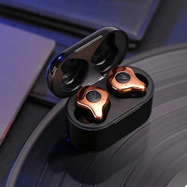 Sabbat E12 ультра TWS bluetooth гарнитура Беспроводные наушники Спорт audifono bluetooth inalambrico draadloze slauchawki bezprzewowe - Цвет: Золотой