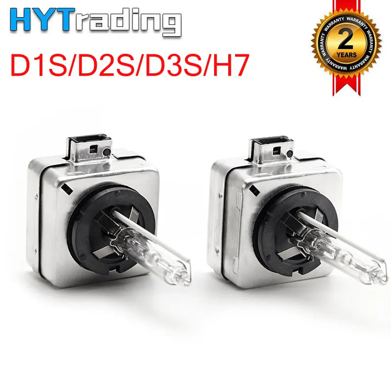 Hytrading пара D1S 5500K Xenon HID сменный лампочка алмазные белые металлические шаблоны база