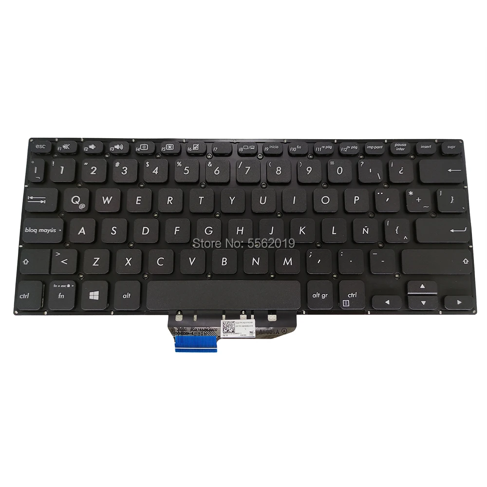 

OVY LA Replacement keyboards for ASUS vivobook flip 14 TP412 TP412UR TP412FA TP412UA Latin black notebook keyboard Hot sale