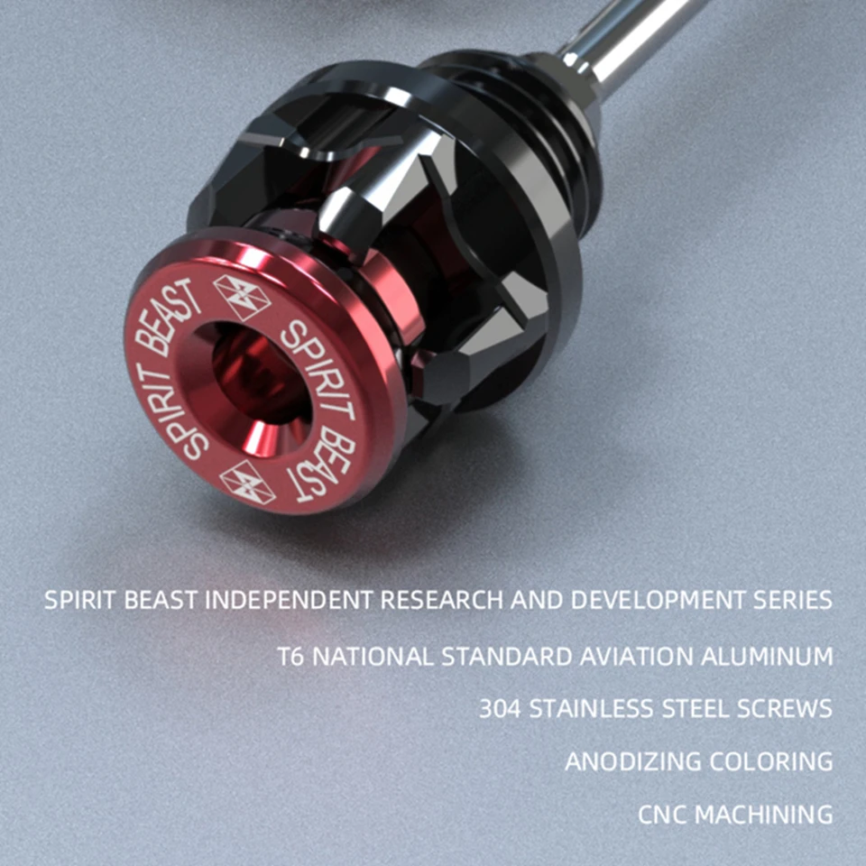 Spirit Beast Motorcycle Oil Dipstick Modified Screw Cap Measuring Ruler For Honda And GY6 Engine | Автомобили и мотоциклы