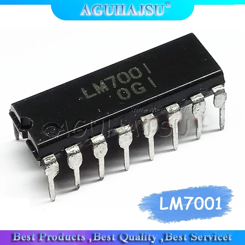 10 шт. LM7001 7001 DIP-16 фазоблокированный контурный Частотный синтезатор для