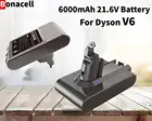 Литий-ионный Аккумулятор 6000 мАч 21,6 в для пылесоса Dyson V6 DC58 DC59 DC61 DC62 DC74 SV09 SV07 SV03 965874-02, батарея Ач Z50