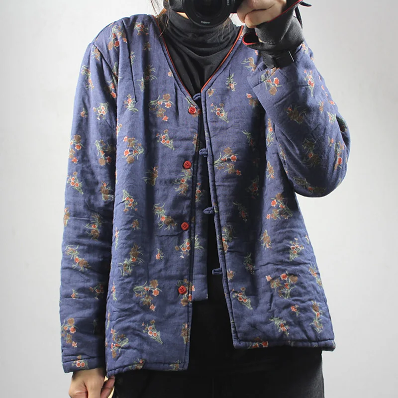 Женские хлопковые льняные парки с пуговицами и v образным вырезом новинка 2019