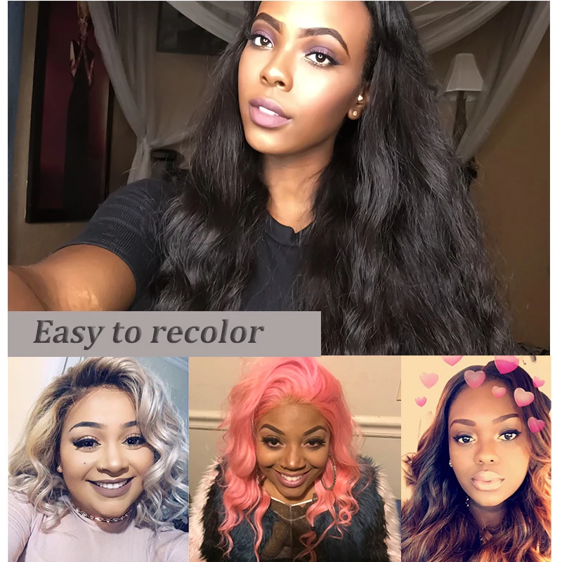 

Body Wave Human Hair Wigs 5x5 HD Transparent Lace Closure Wig Brazilian Raw Virgin Remy Hair Wig Pre-Plucked Natural Color 250%