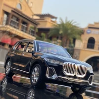 new 124 bmw x7 car model alloy car die cast toy car model pull back childrens toy collectibles free shipping gifts boy toy