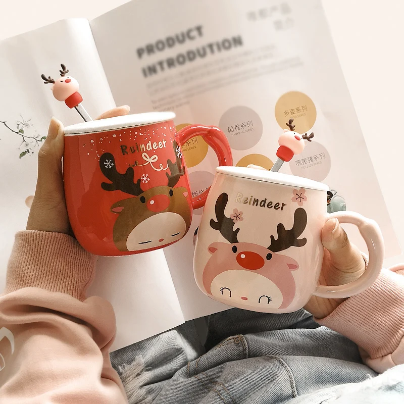 Кружка с Рождеством Новинка Творческий Керамика Кофе/кружки из нержавеющей