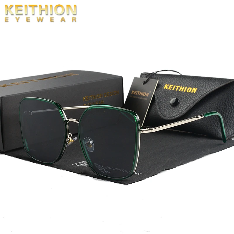 KEITHION новые модные брендовые дизайнерские женские солнцезащитные очки кошачий