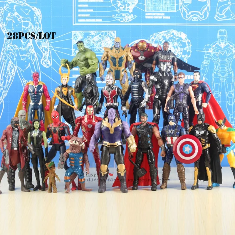 Флуоресцентный желтый 17 см Marvel игрушки Мстители Бесконечная война Человек-паук ПВХ Фигурки цифры Супергерои Человек-паук Коллекционная модель куклы игрушки - Цвет: Флуоресцентный желтый